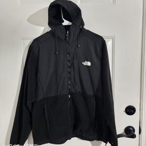 The North Face Womens Black Denali Fleece Jacket Size Xl